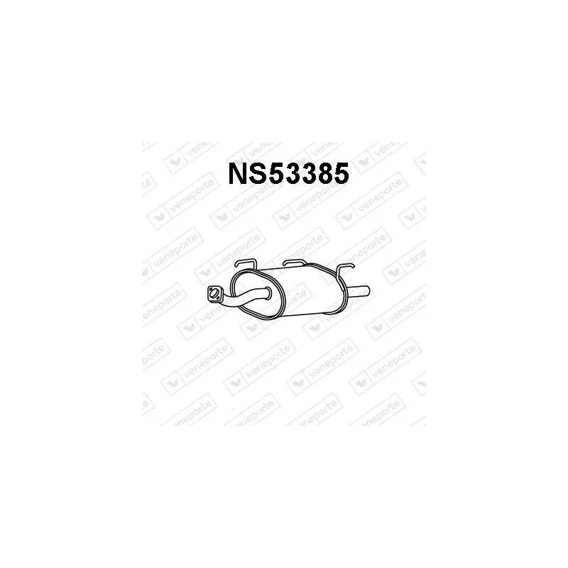 Silencieux arrière VENEPORTE NS53385