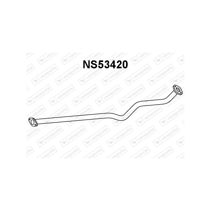 Tuyau d'échappement VENEPORTE NS53420