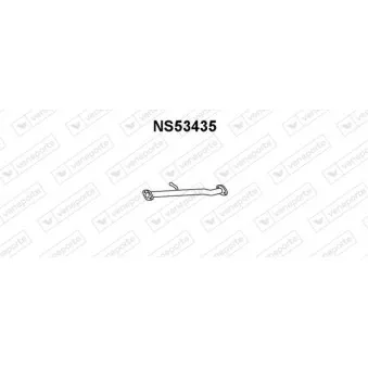 Tuyau d'échappement VENEPORTE NS53435
