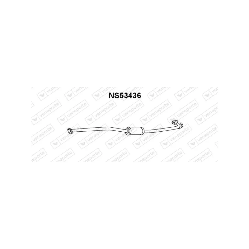 Silencieux avant VENEPORTE NS53436