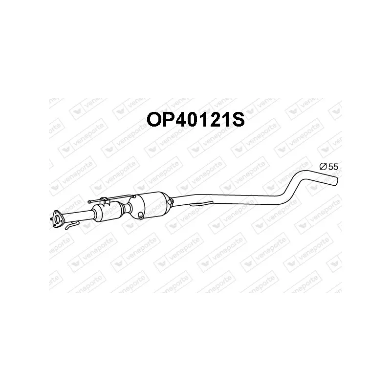 Filtre à particules / à suie, échappement VENEPORTE OP40121S