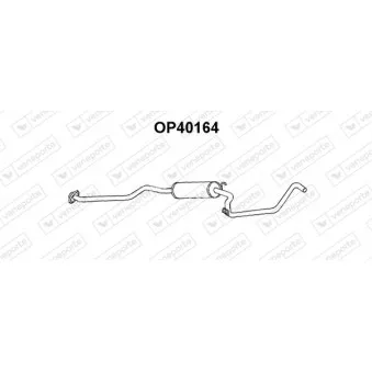 Silencieux avant VENEPORTE