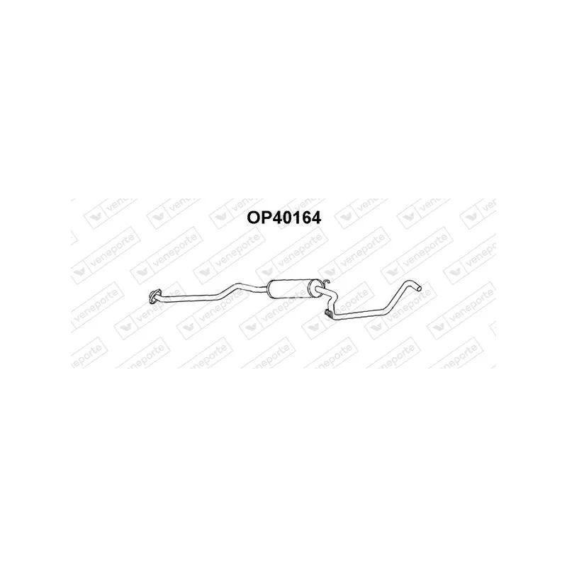 Silencieux avant VENEPORTE OP40164