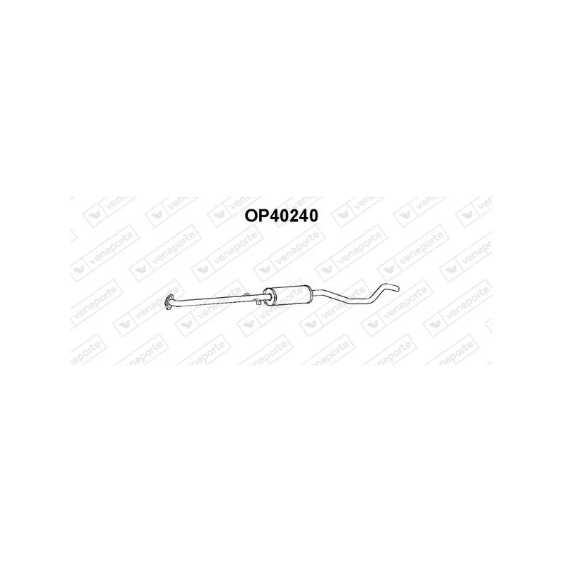 Silencieux central VENEPORTE OP40240