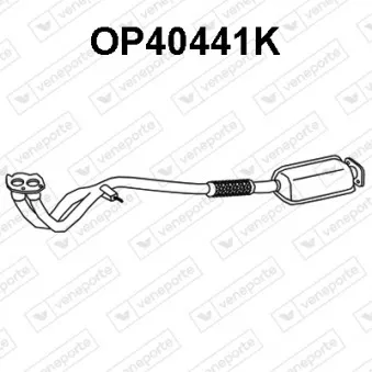 Catalyseur VENEPORTE OP40441K