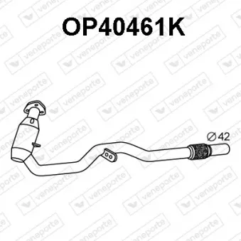 Catalyseur VENEPORTE OP40461K