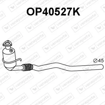 Catalyseur VENEPORTE OP40527K