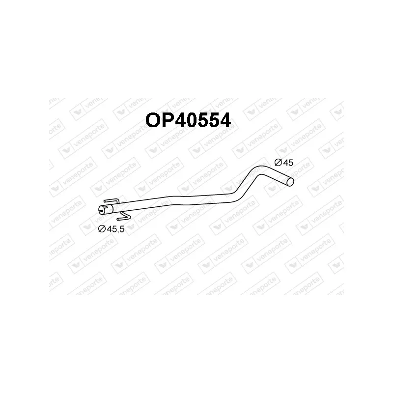 Tube de réparation, catalyseur VENEPORTE OP40554