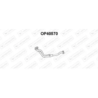 Tuyau d'échappement VENEPORTE