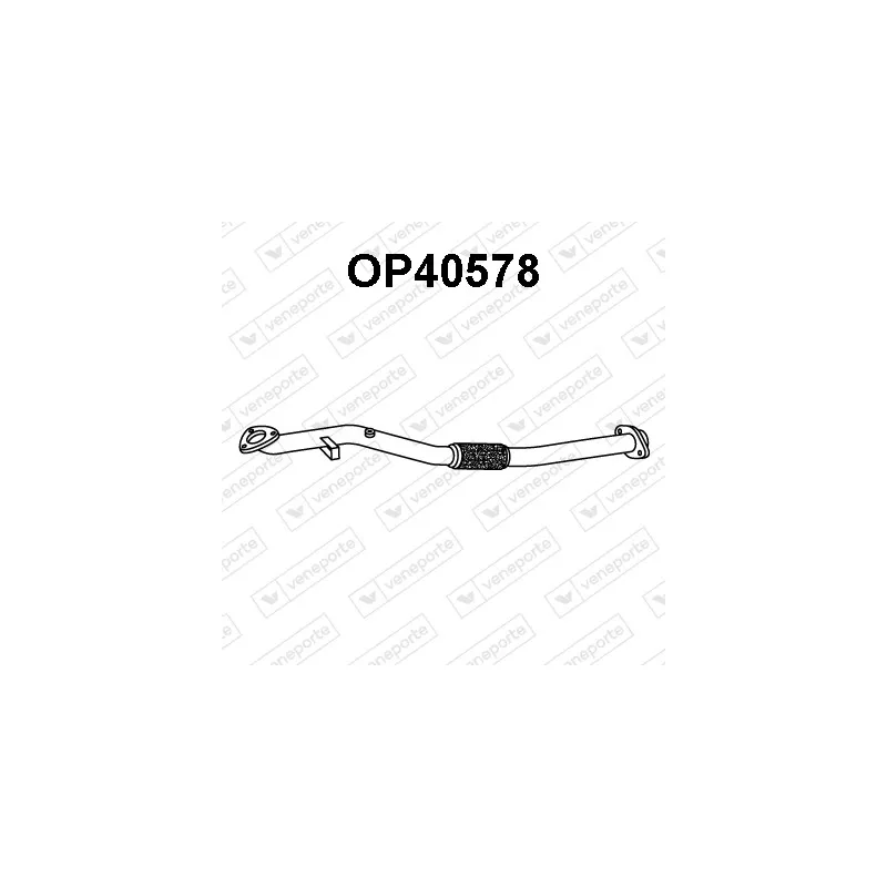 Tuyau d'échappement VENEPORTE OP40578