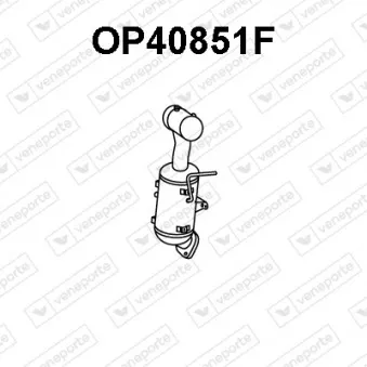 Filtre à particules / à suie, échappement VENEPORTE OP40851F