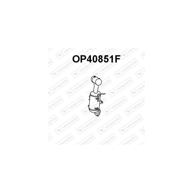 Filtre à particules / à suie, échappement VENEPORTE OP40851F