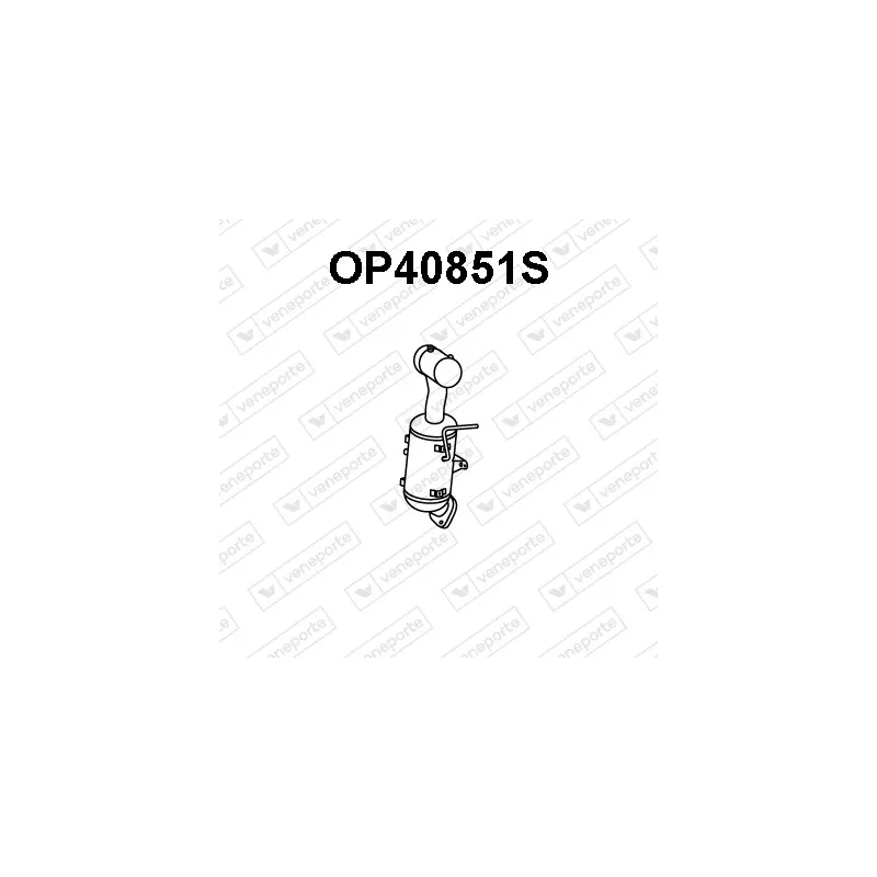 Filtre à particules / à suie, échappement VENEPORTE OP40851S