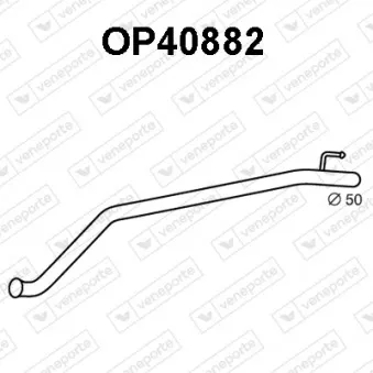 Tuyau d'échappement VENEPORTE OP40882