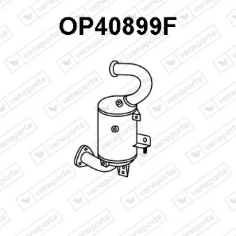 Filtre à particules / à suie, échappement VENEPORTE OP40899F