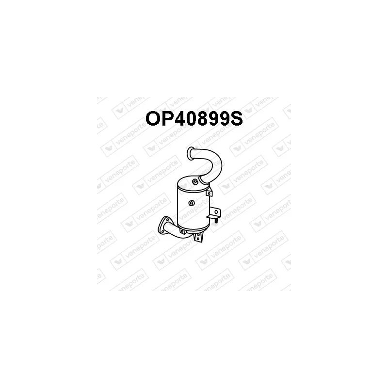 Filtre à particules / à suie, échappement VENEPORTE OP40899S