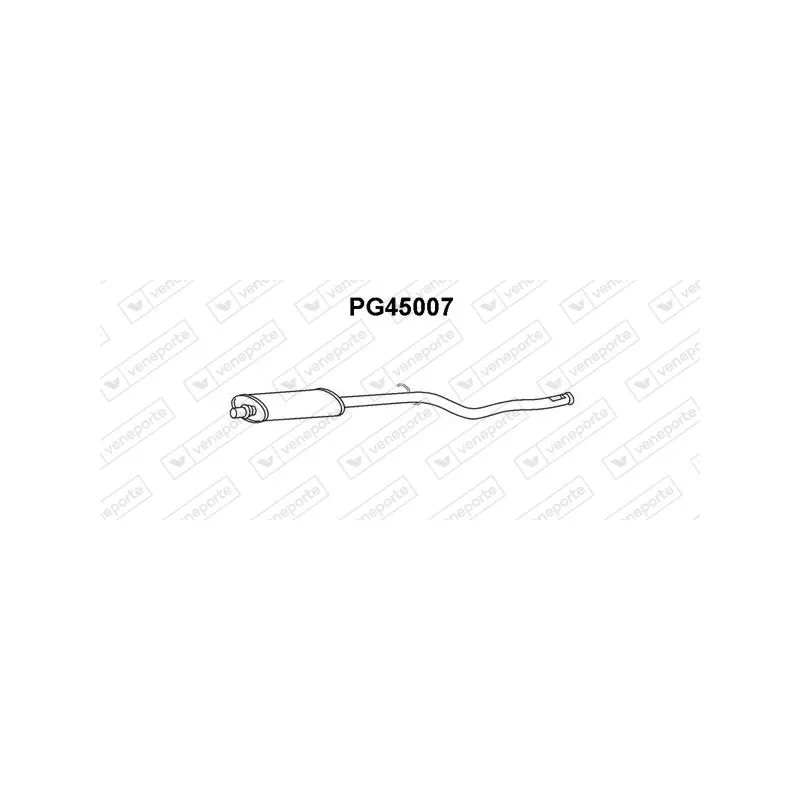 Silencieux avant VENEPORTE PG45007