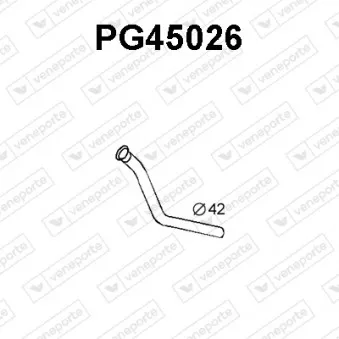 Tuyau d'échappement VENEPORTE