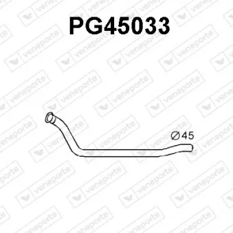 Tuyau d'échappement VENEPORTE