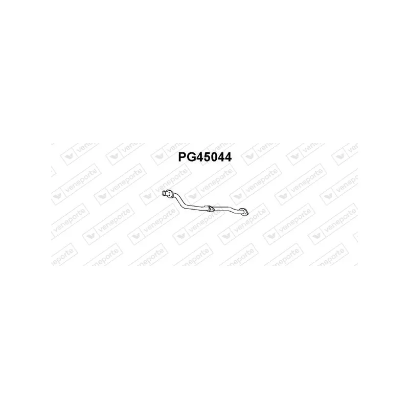 Tuyau d'échappement VENEPORTE PG45044