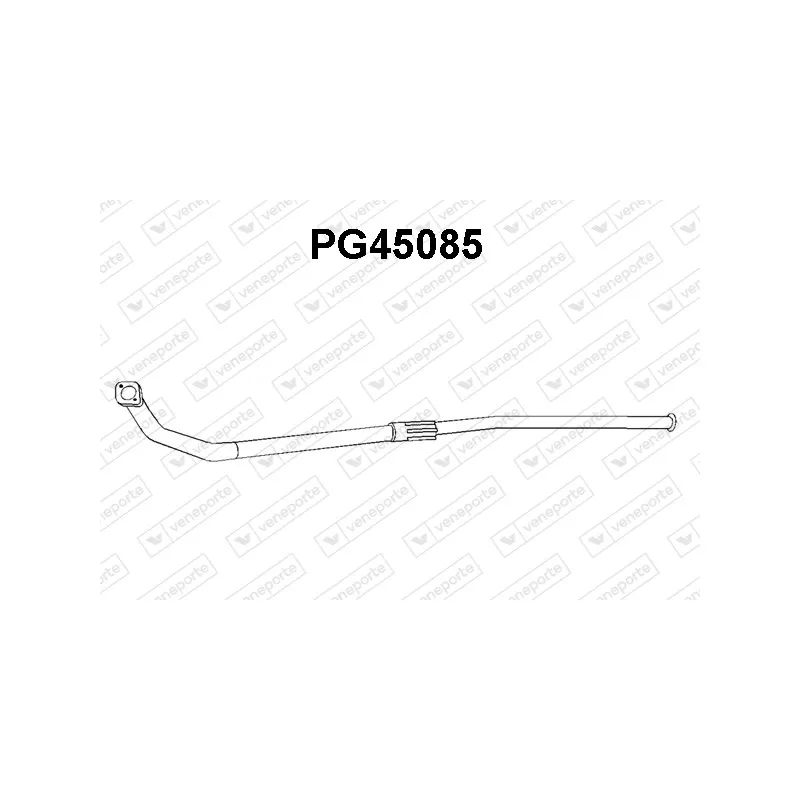 Tuyau d'échappement VENEPORTE PG45085