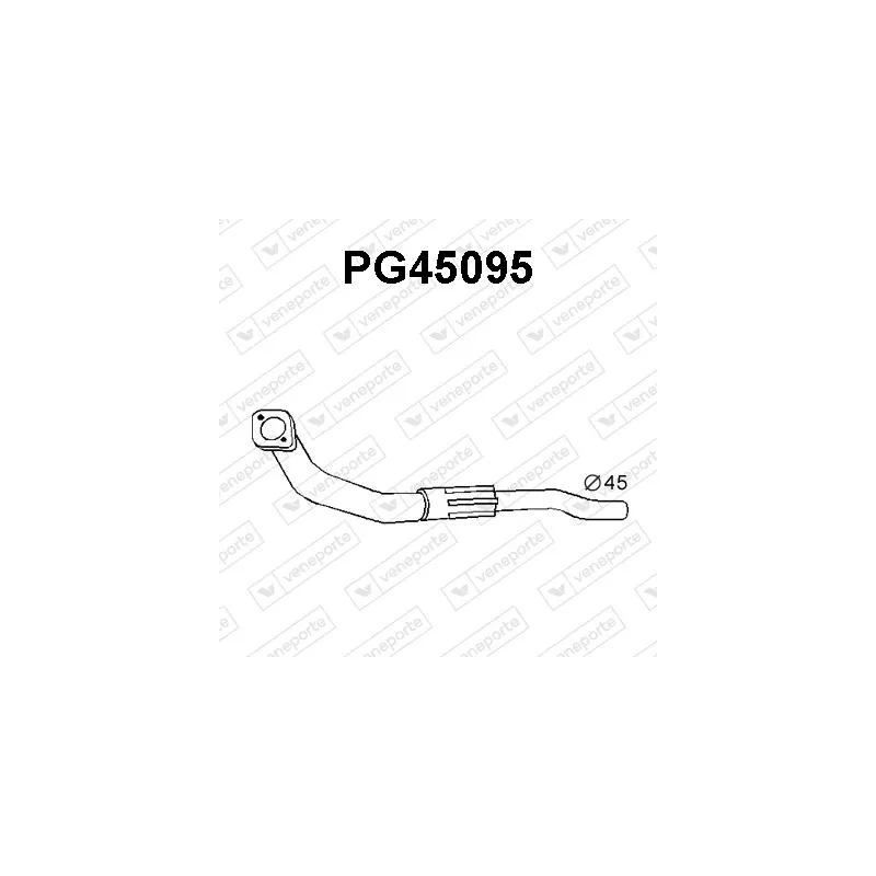 Tuyau d'échappement VENEPORTE PG45095