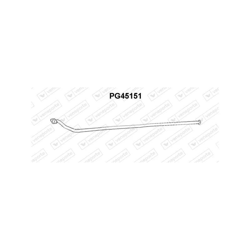Tuyau d'échappement VENEPORTE PG45151