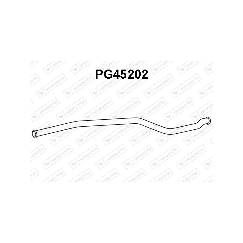 Tuyau d'échappement VENEPORTE PG45202