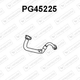 Tuyau d'échappement VENEPORTE PG45225