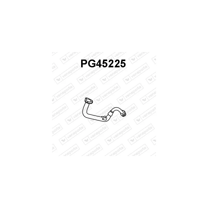 Tuyau d'échappement VENEPORTE PG45225