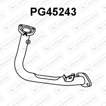 Tuyau d'échappement VENEPORTE PG45243