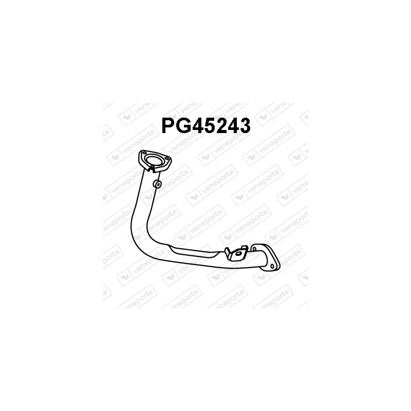 Tuyau d'échappement VENEPORTE PG45243
