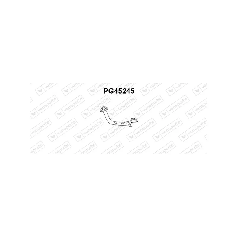 Tuyau d'échappement VENEPORTE PG45245
