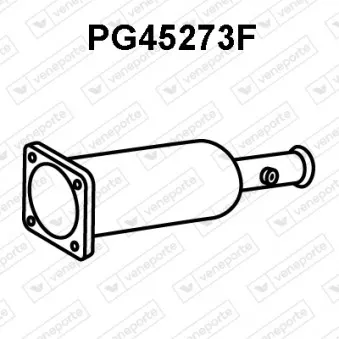 Filtre à particules / à suie, échappement VENEPORTE PG45273F