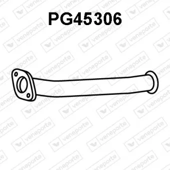 Tuyau d'échappement VENEPORTE PG45336