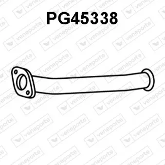 Tuyau d'échappement VENEPORTE PG45338