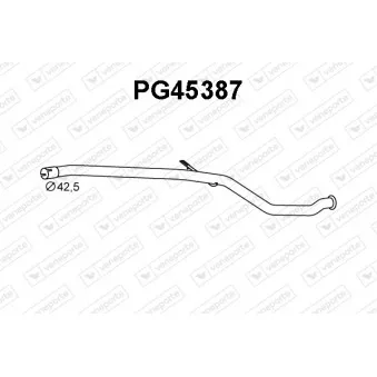 Tube de réparation, catalyseur VENEPORTE PG45387