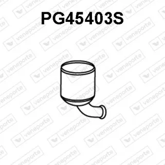 Filtre à particules / à suie, échappement VENEPORTE PG45403S