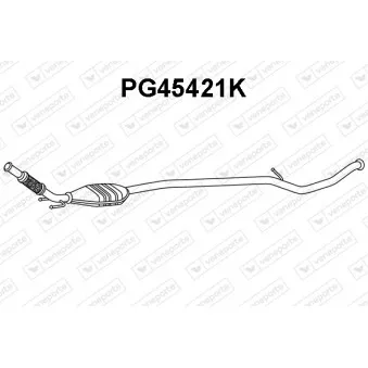 Catalyseur VENEPORTE PG45421K