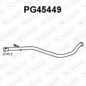 Tube de réparation, catalyseur VENEPORTE PG45449