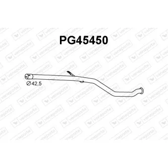 Tube de réparation, catalyseur VENEPORTE PG45450