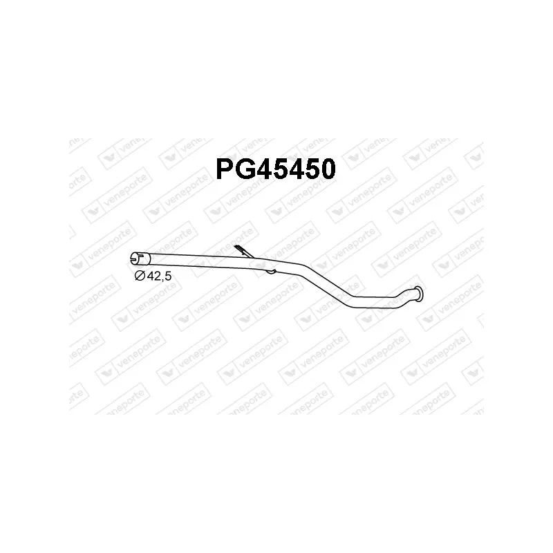 Tube de réparation, catalyseur VENEPORTE PG45450