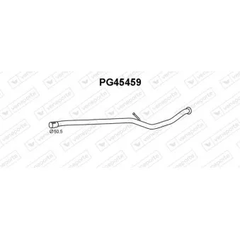 Tube de réparation, catalyseur VENEPORTE PG45459