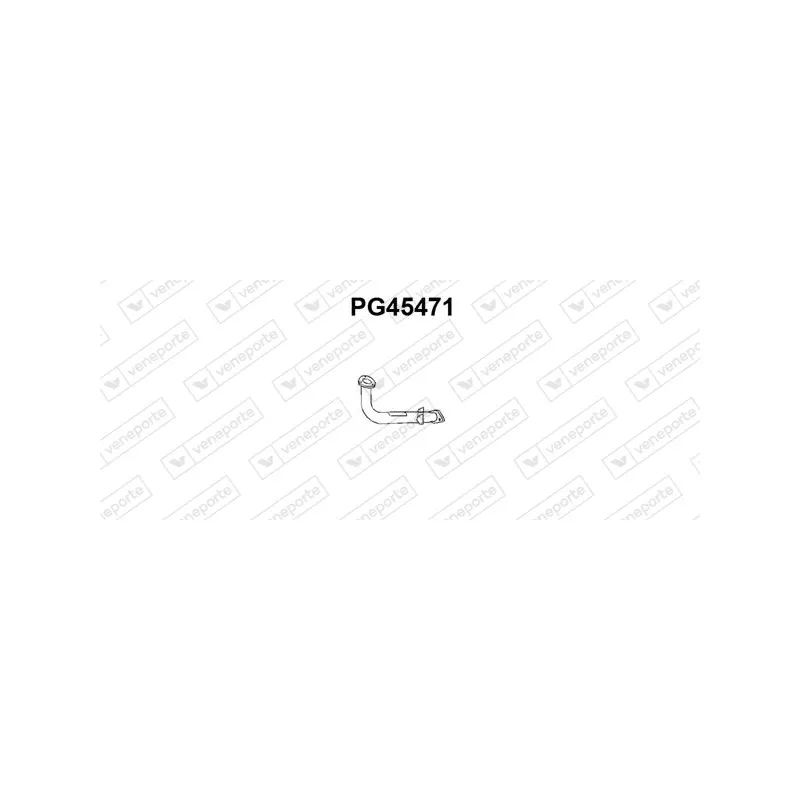 Tuyau d'échappement VENEPORTE PG45471