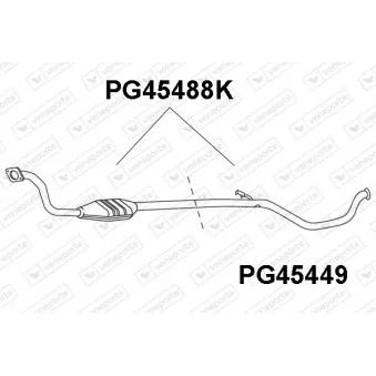Catalyseur VENEPORTE PG45488K