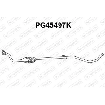 Catalyseur VENEPORTE PG45497K