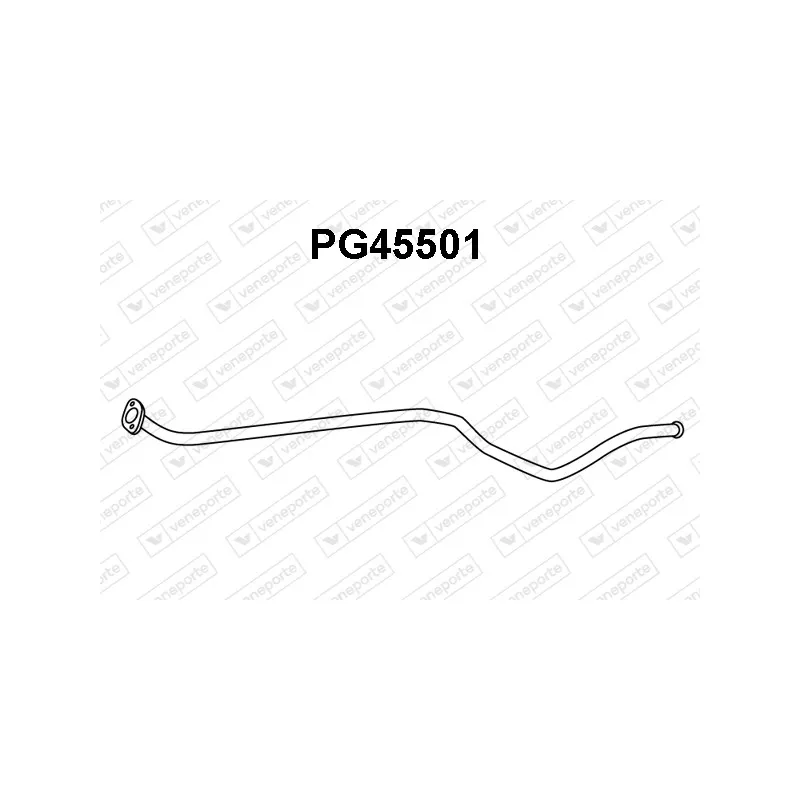 Tuyau d'échappement VENEPORTE PG45501