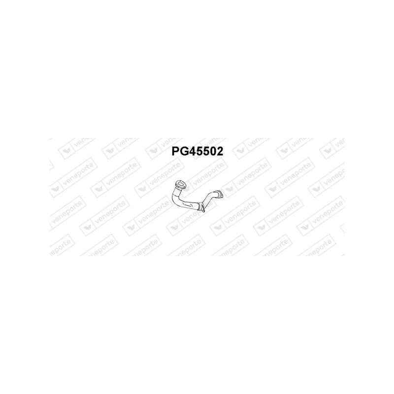 Tuyau d'échappement VENEPORTE PG45502