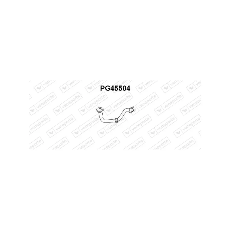 Tuyau d'échappement VENEPORTE PG45504