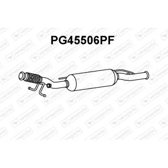 Catalyseur SCR VENEPORTE PG45506PF